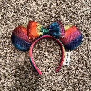 Colorful Sequin Mouse Ears Headband